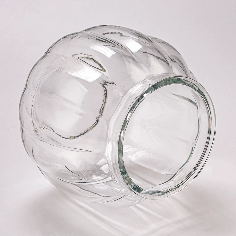 large size pumpkin glass jar large size pumpkin glass jar