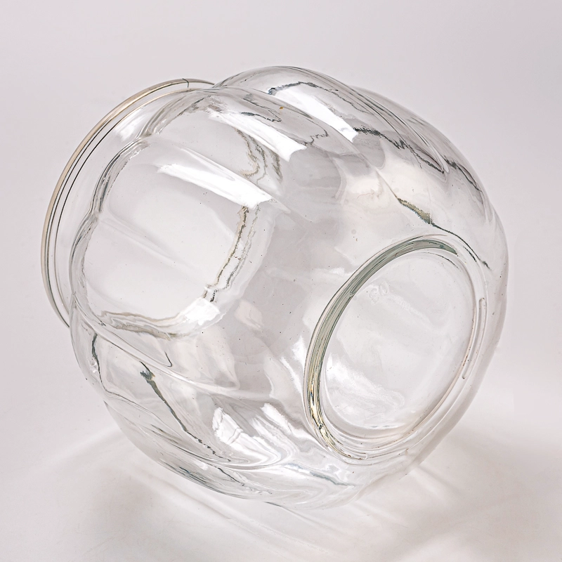 large size pumpkin glass jar large size pumpkin glass jar
