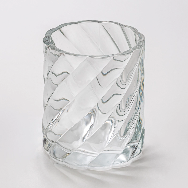 4oz glass candle holder