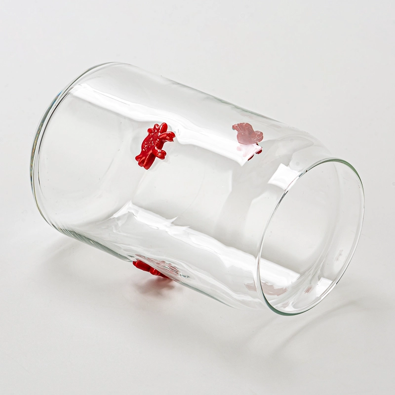 Ball Shape Glass Candle Jar with Lids for Christmas Decoration - COPY - 5kpfon