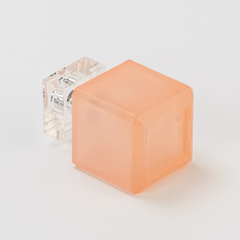 30ml 50 ml square Glass Perfume Bottle Fragrance with Sprayer