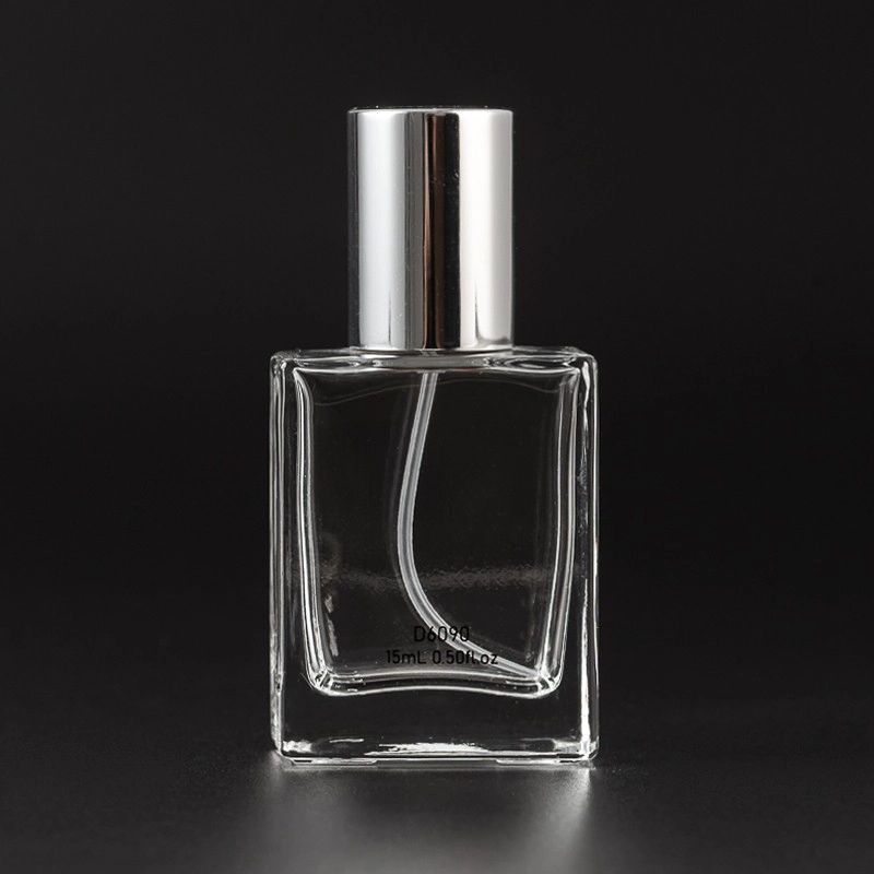 15ml empty glass perfume bottle with silver cap 15ml empty glass perfume bottle with silver cap