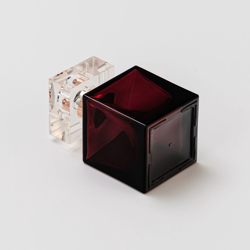 30ml cube glass perfume bottle with surlyn cap 30ml cube glass perfume bottle with surlyn cap