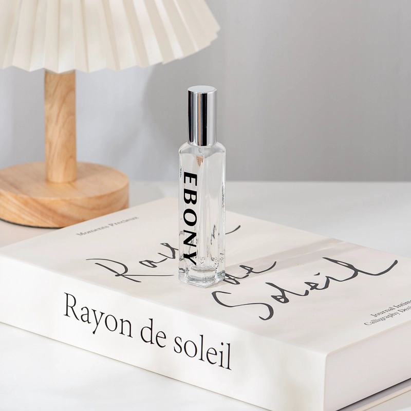 square 15ml sprayer glass perfume tube bottle with silver cap square 15ml sprayer glass perfume tube bottle with silver cap
