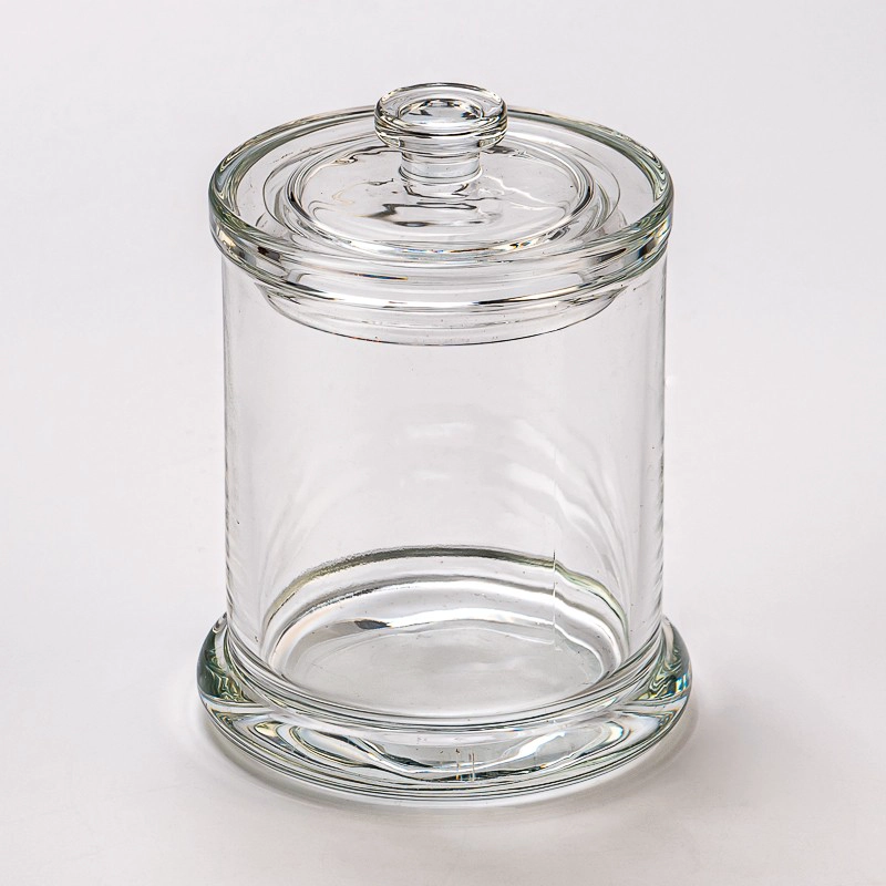 Popular Classic Glass Candle Jar with Lids Wholesale Popular Classic Glass Candle Jar with Lids Wholesale