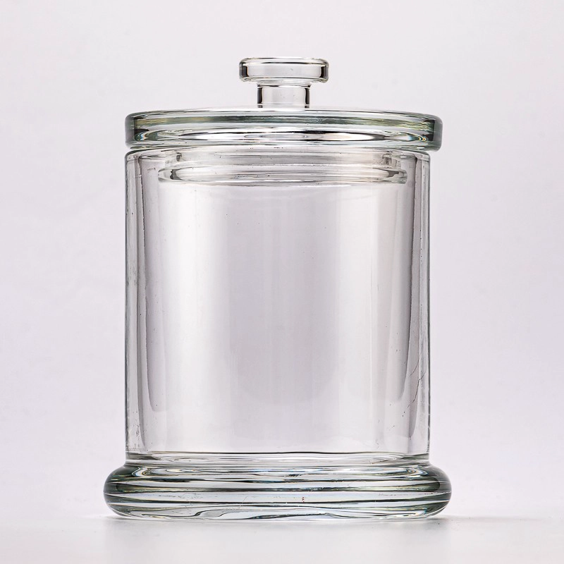 Popular Classic Glass Candle Jar with Lids Wholesale Popular Classic Glass Candle Jar with Lids Wholesale