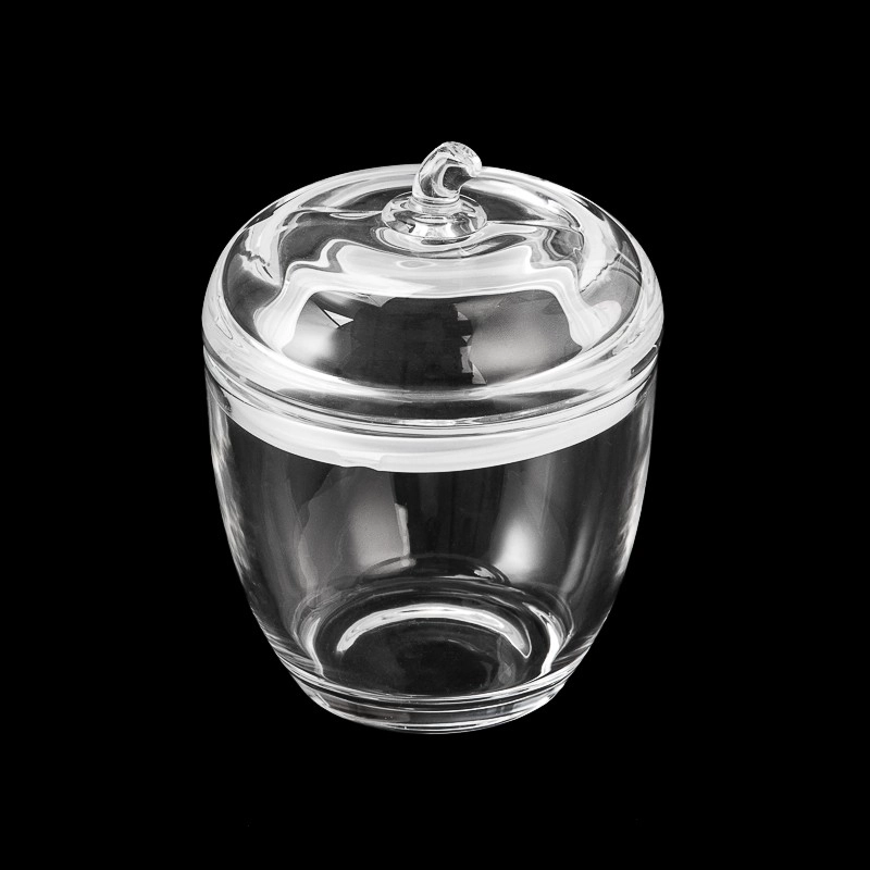 Supplier 500ml glass jar with fruit & flower deco and matched glass lids with heart shape in Supplier 500ml glass jar with fruit & flower deco and matched glass lids with heart shape in