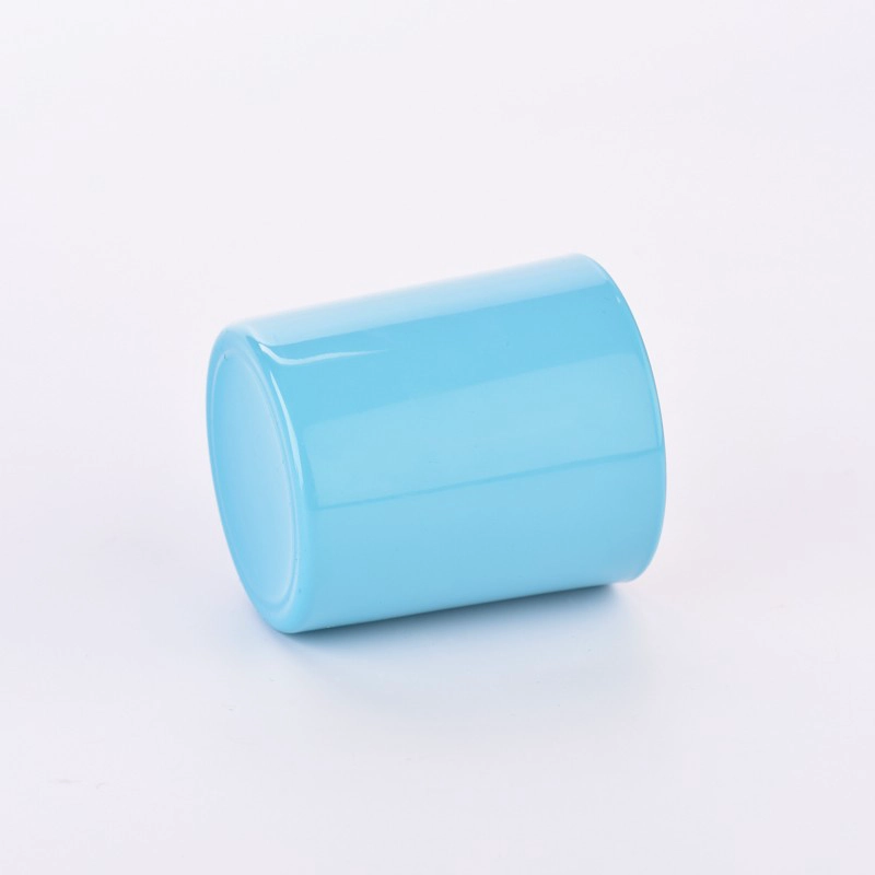 8oz blue color glass candle jar 8oz blue color glass candle jar