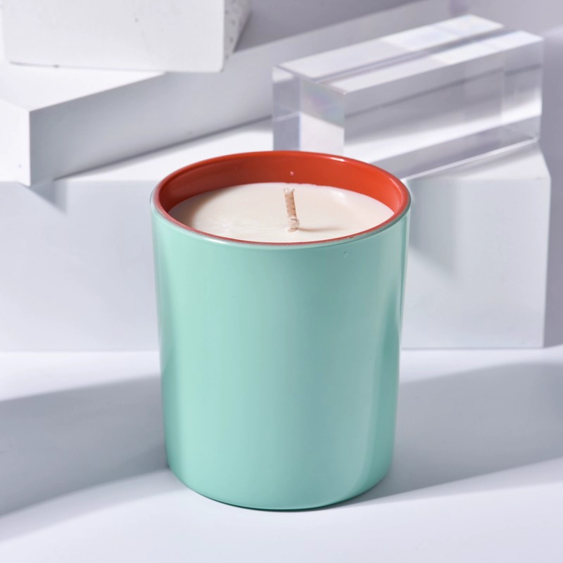 candy color 10oz glass candle jar candy color 10oz glass candle jar