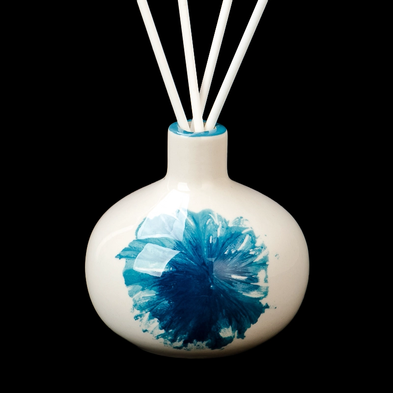 Wholesale Luxury Room Diffuser Empty Ceramic Aroma Reed Diffuser Bottle