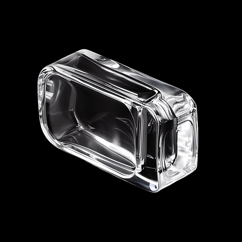 Bouteille de parfum en verre vide à base épaisse de 71 ml pour huile parfumée