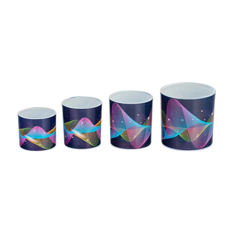 Supplier 2oz 5oz 8oz 10oz 12oz Luxury The Secrets of the Universe Series Design Glass Candle Jar Supplier 2oz 5oz 8oz 10oz 12oz Luxury The Secrets of the Universe Series Design Glass Candle Jar