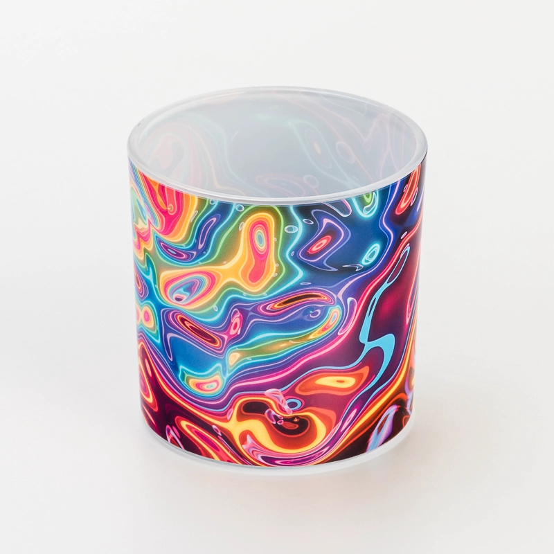 neon dreams empty glass candle vessel neon dreams empty glass candle vessel