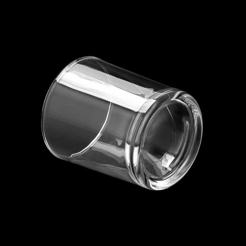 Custom Brand 11oz Glass Candle Jar with Lids Wholesale