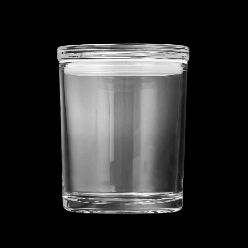 10oz glass candle jar with glass lid 10oz glass candle jar with glass lid