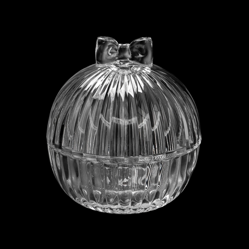 China 8oz Round Ball shape glass candle jars with lids for Christmas Oranments - COPY - 9g7346 Hersteller