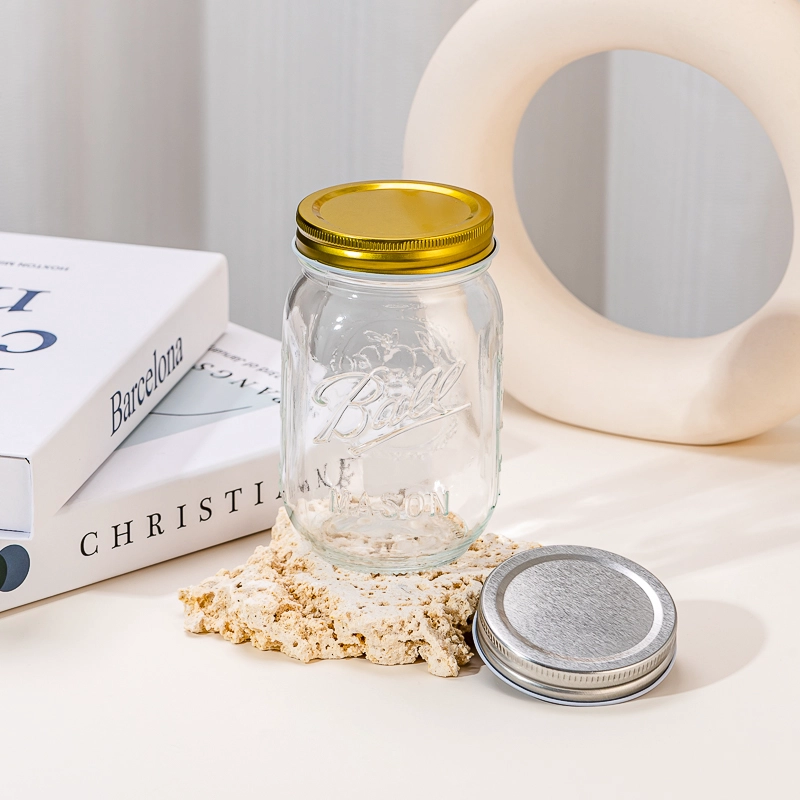 Wholesale Multi Size Embossed Glass Mason Jar With Lids For Storage For Candle Making Custom Logo Supported Wholesale Multi Size Embossed Glass Mason Jar With Lids For Storage For Candle Making Custom Logo Supported