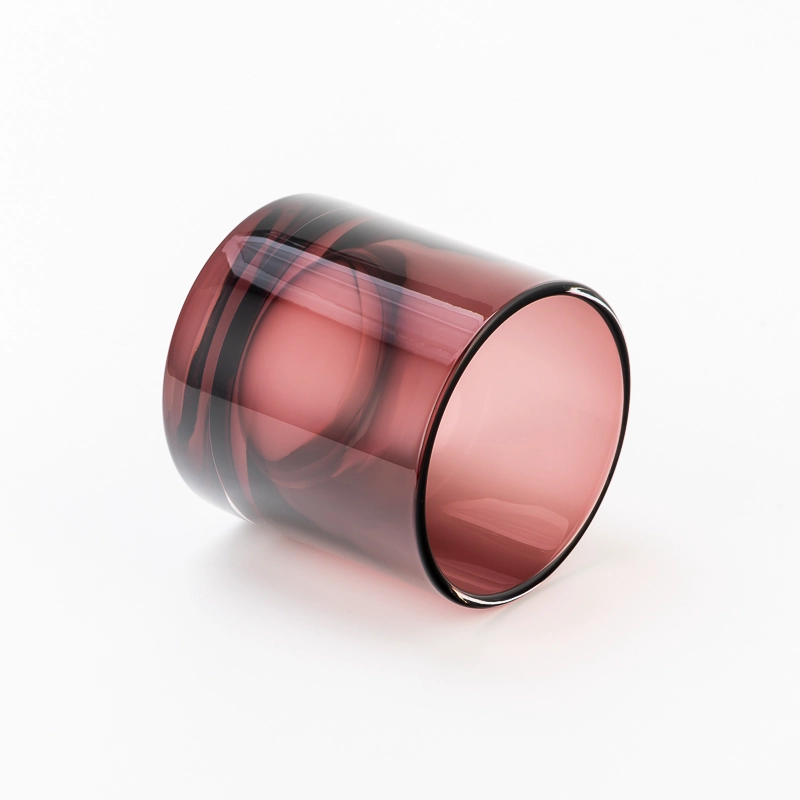 Jar Candle Gloine Plum Saincheaptha Mórdhíola do Pháirtí Bainise Decor Baile Jar Candle Gloine Plum Saincheaptha Mórdhíola do Pháirtí Bainise Decor Baile