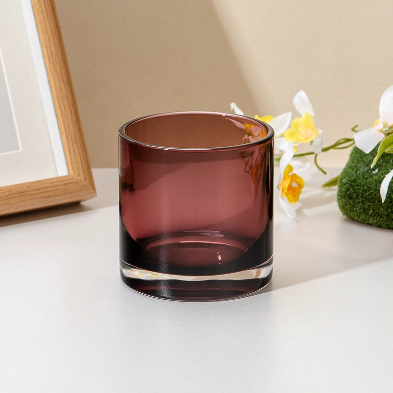 Jar Candle Gloine Plum Saincheaptha Mórdhíola do Pháirtí Bainise Decor Baile Jar Candle Gloine Plum Saincheaptha Mórdhíola do Pháirtí Bainise Decor Baile
