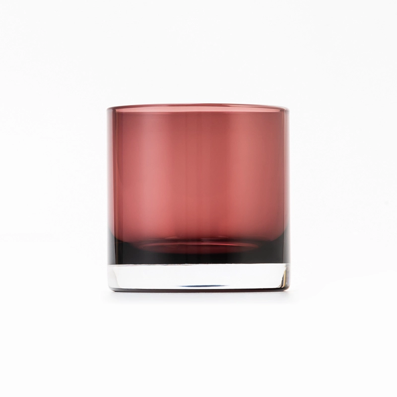 Jar Candle Gloine Plum Saincheaptha Mórdhíola do Pháirtí Bainise Decor Baile