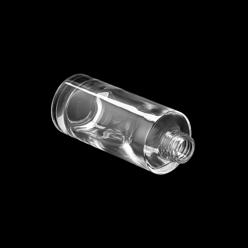 Short Narrow Neck Tapered Clear Glass Diffuser Bottle 144mm Short Narrow Neck Tapered Clear Glass Diffuser Bottle 144mm