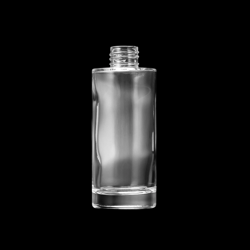 Short Narrow Neck Tapered Clear Glass Diffuser Bottle 144mm Short Narrow Neck Tapered Clear Glass Diffuser Bottle 144mm