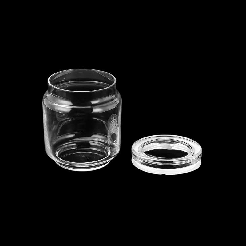 borosilicate heat-resistant 16oz candle jar with lid borosilicate heat-resistant 16oz candle jar with lid