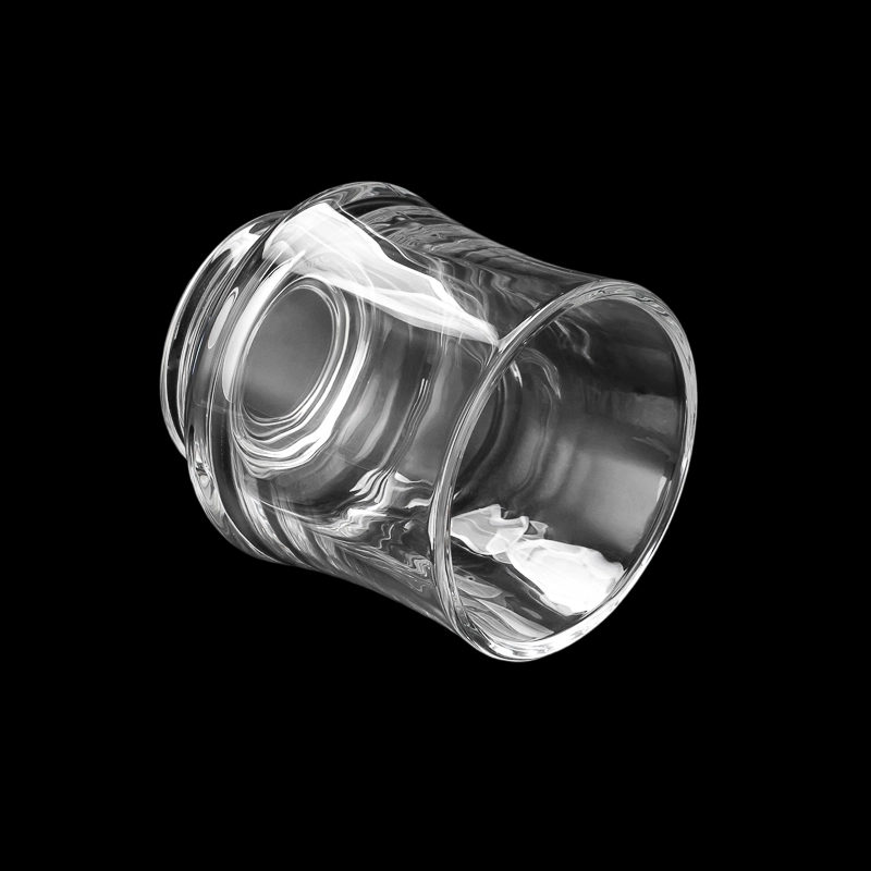 355ml Glass Candle Jar Custom Printed Recyclable Durable Candle Holder for Home Decoration