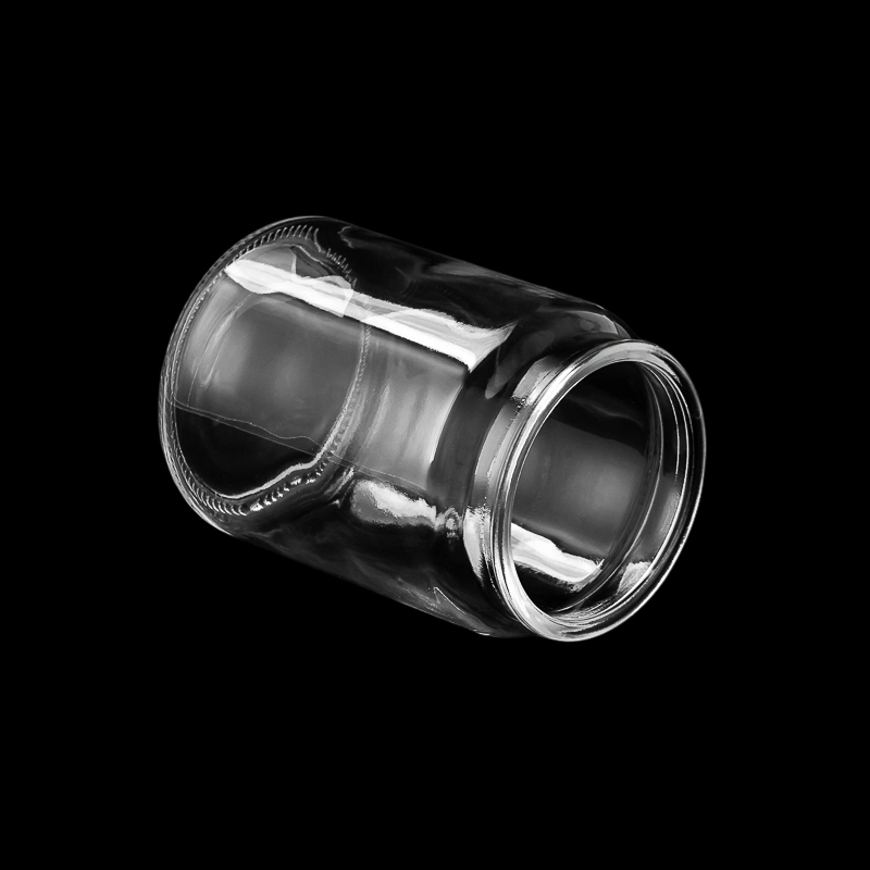  Доставчик 110 ml 270 ml 490 ml 680 ml Стъклен контейнер за съхранение със стъклени капаци и силикон