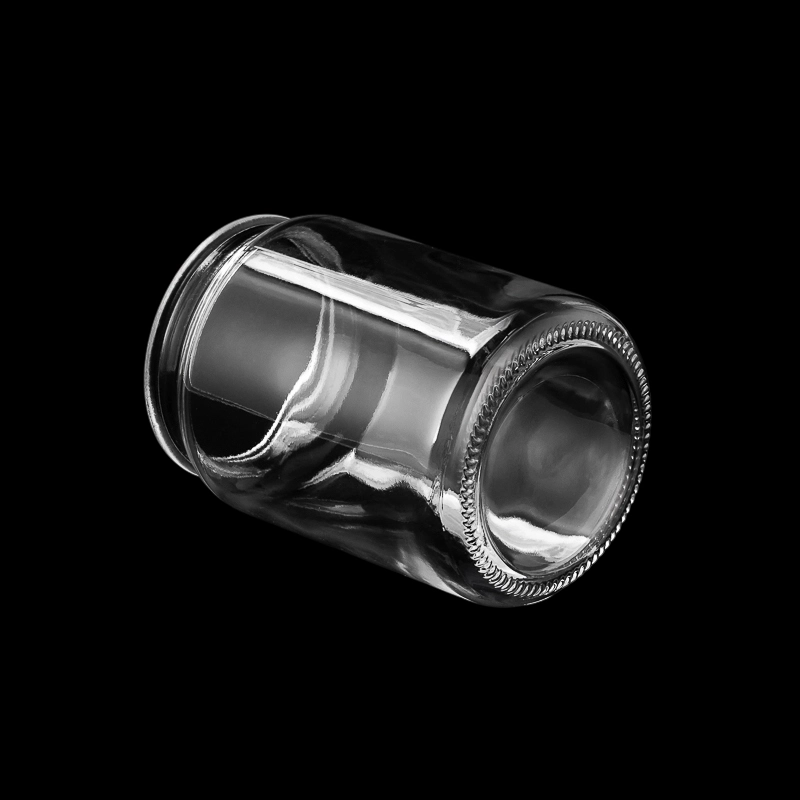  Доставчик 110 ml 270 ml 490 ml 680 ml Стъклен контейнер за съхранение със стъклени капаци и силикон