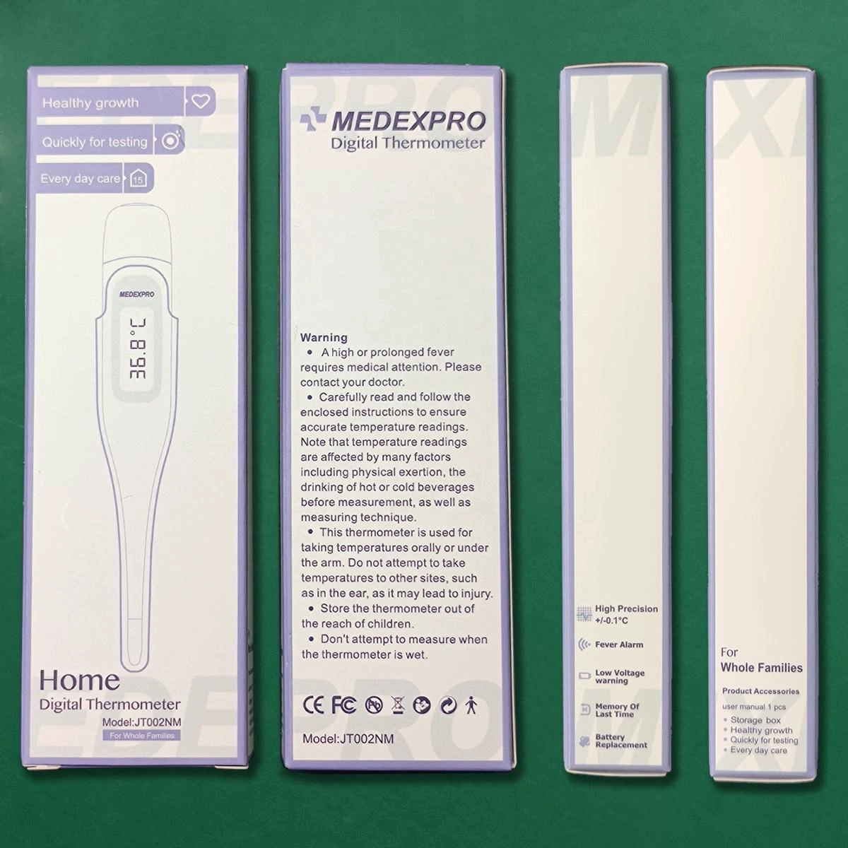 Digital Electronic Thermometer for Precise Measurement of Oral and Axillary Temperature Factory Sales Customized logo Oem