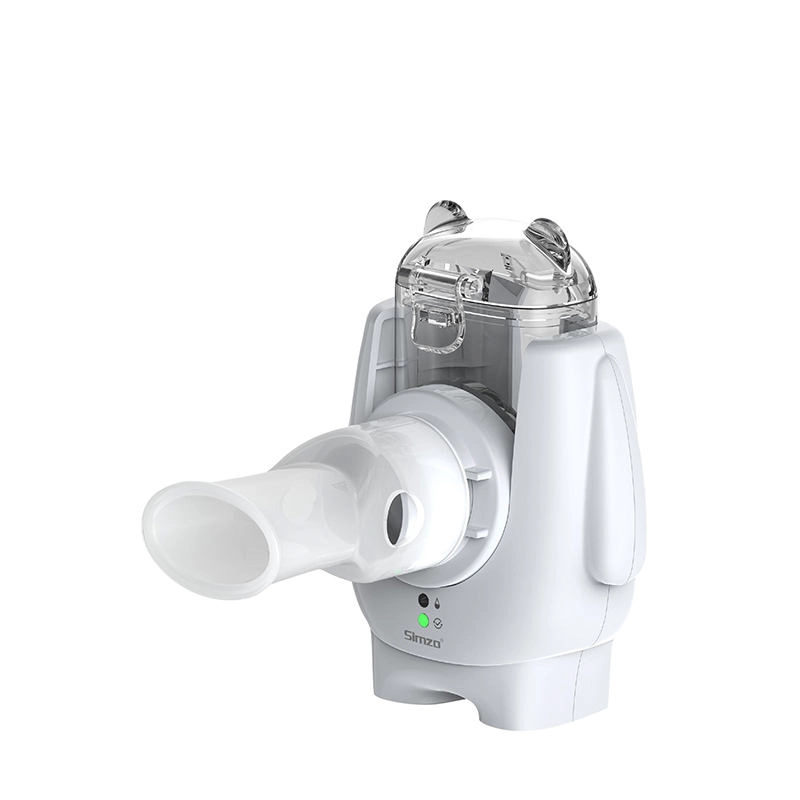 Nebulizador portátil eléctrico portátil certificado SGS para adultos y niños, dispositivo médico con recarga USB para uso doméstico y comercial
