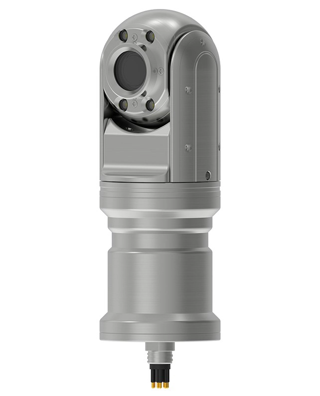 Videocamera subacquea industriale PTZ da 5 MP e 3xZoom