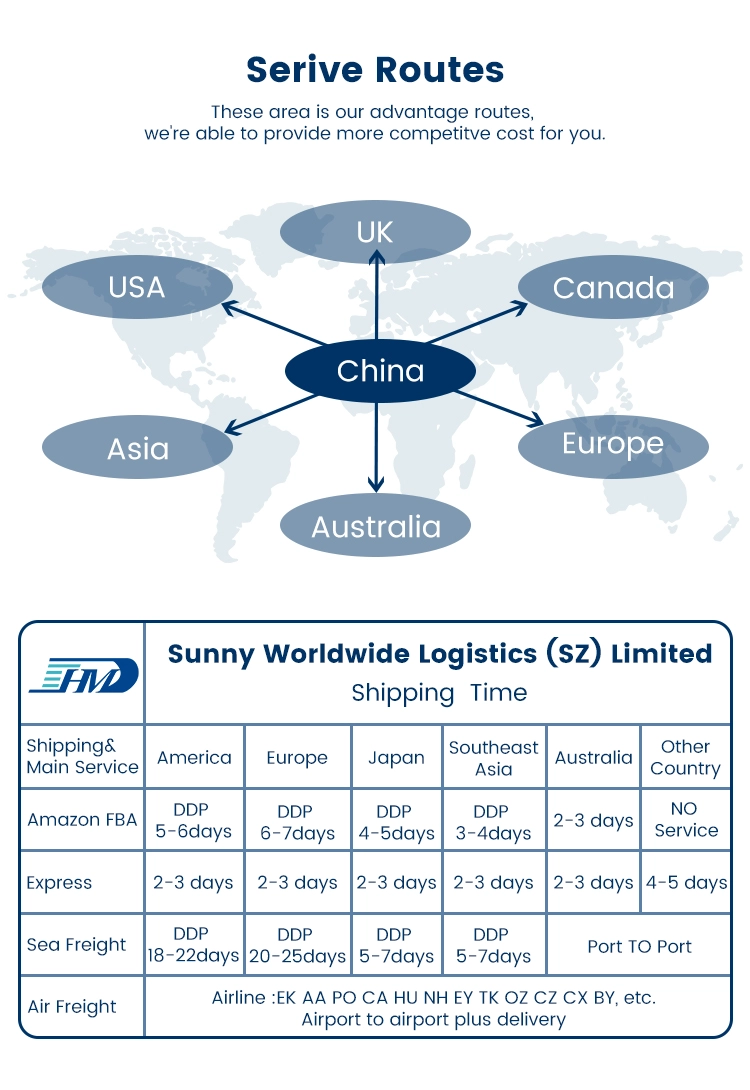 Door to door sea shipping service from China to USA FCL LCL fast and cheapest shipping