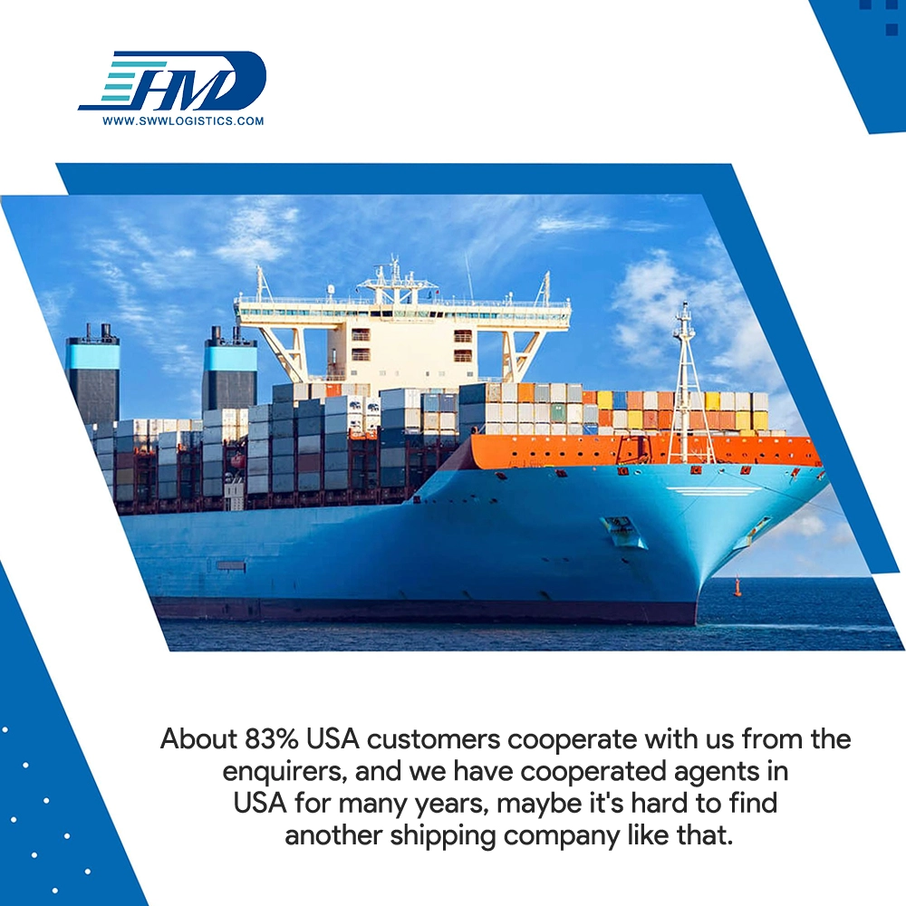 International sea freight forwarder agent from china to New York professional service logistics shipping door to door shipping