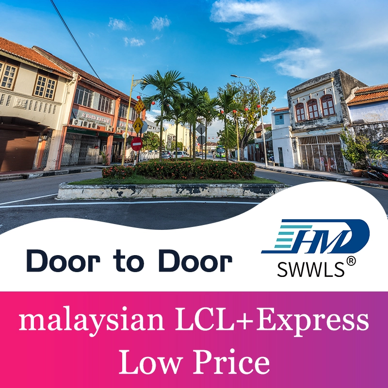 Spedytor z Chin do Malezji Agent spedycyjny do Pasir Gudang Ddp wysyłka z Guangzhou