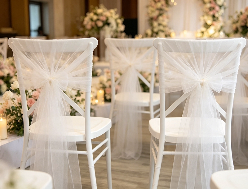 Party Chair Stackable Resin Cross Back Chair Indoor Outdoor Wedding Hotel Event Rental Chair