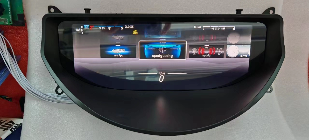 LCD 720P Dashboard Display Auto Meter Instrument Digital Cluster für Mercedes Benz GLK 2008-2015