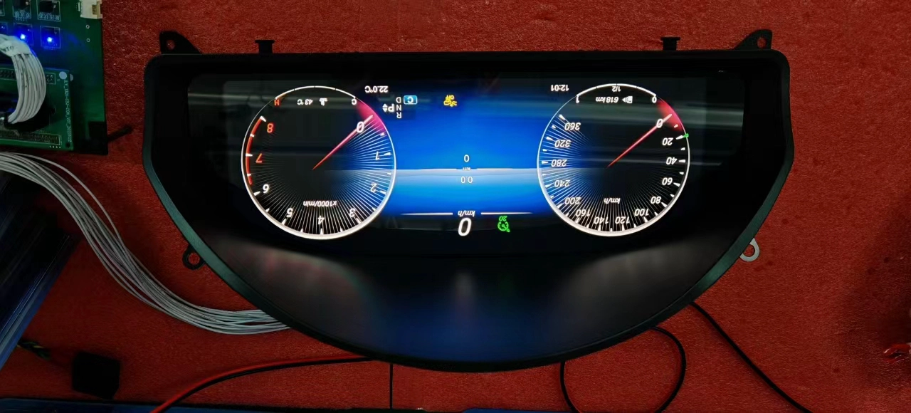 LCD 720P Dashboard Display Auto Meter Instrument Digital Cluster für Mercedes Benz GLK 2008-2015