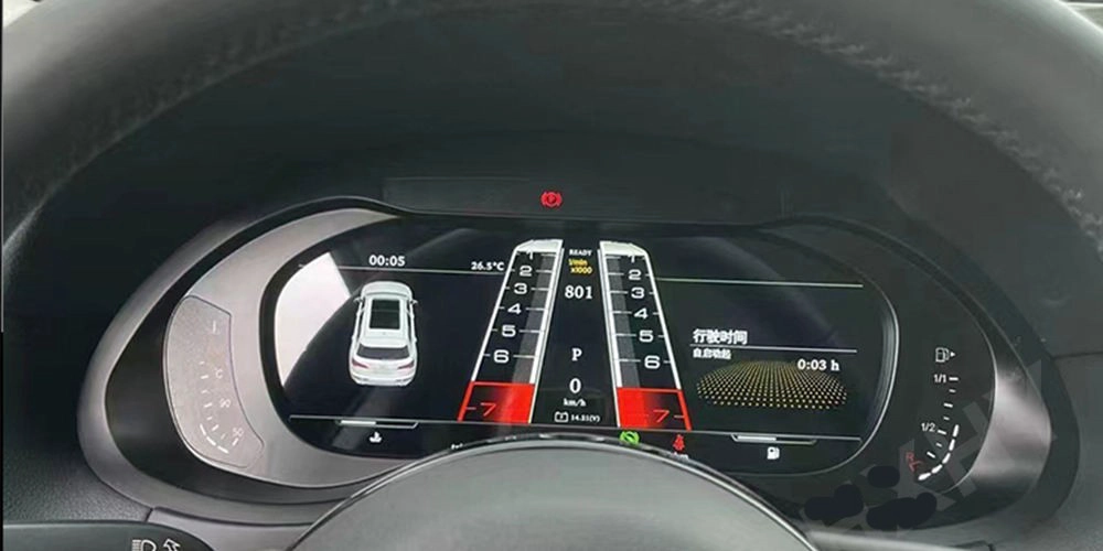 最新的原始汽车LCD数字群集虚拟驾驶舱速度表仪表仪仪仪式A4L A4 A4 A5 Q5 SQ5 S4 RS4 S5 RS5 2008-2018