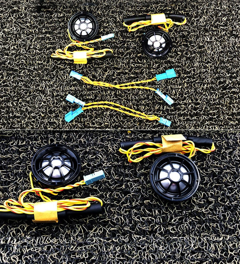 汽车配件汽车高音扬声器升级适用于宝马 3/5 系列 X5/x6 F10 F15 F16 E60 F30 G30 E90 E70 汽车扬声器