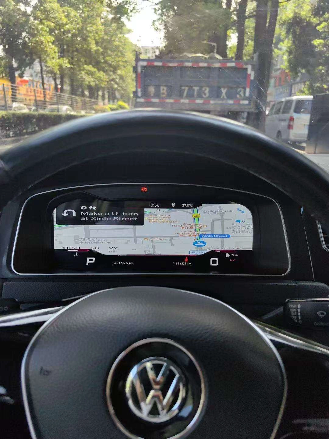 Nouvelle mise à niveau du tableau de bord Linux LCD, panneau de compteur de vitesse numérique pour Volkswagen VW Golf 7 et Golf 7.5 2013 – 2020