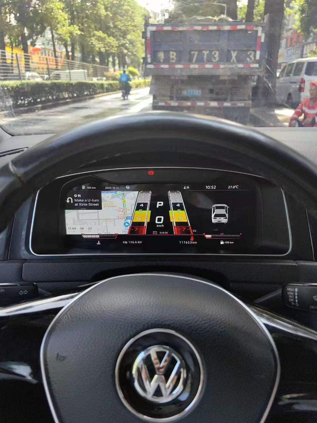 Nouvelle mise à niveau du tableau de bord Linux LCD, panneau de compteur de vitesse numérique pour Volkswagen VW Golf 7 et Golf 7.5 2013 – 2020