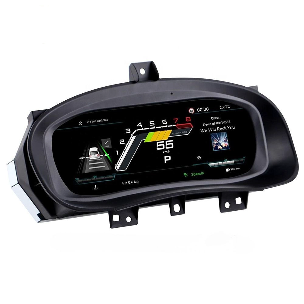 Cluster numérique LCD pour Volkswagen Skoda Fabia 2008 – 2014, panneau de tableau de bord, compteur de vitesse