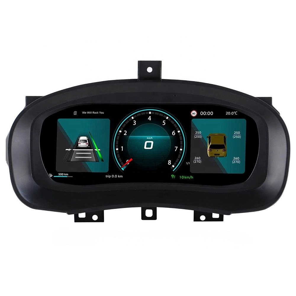 Cluster numérique LCD pour Volkswagen Skoda Fabia 2008 – 2014, panneau de tableau de bord, compteur de vitesse