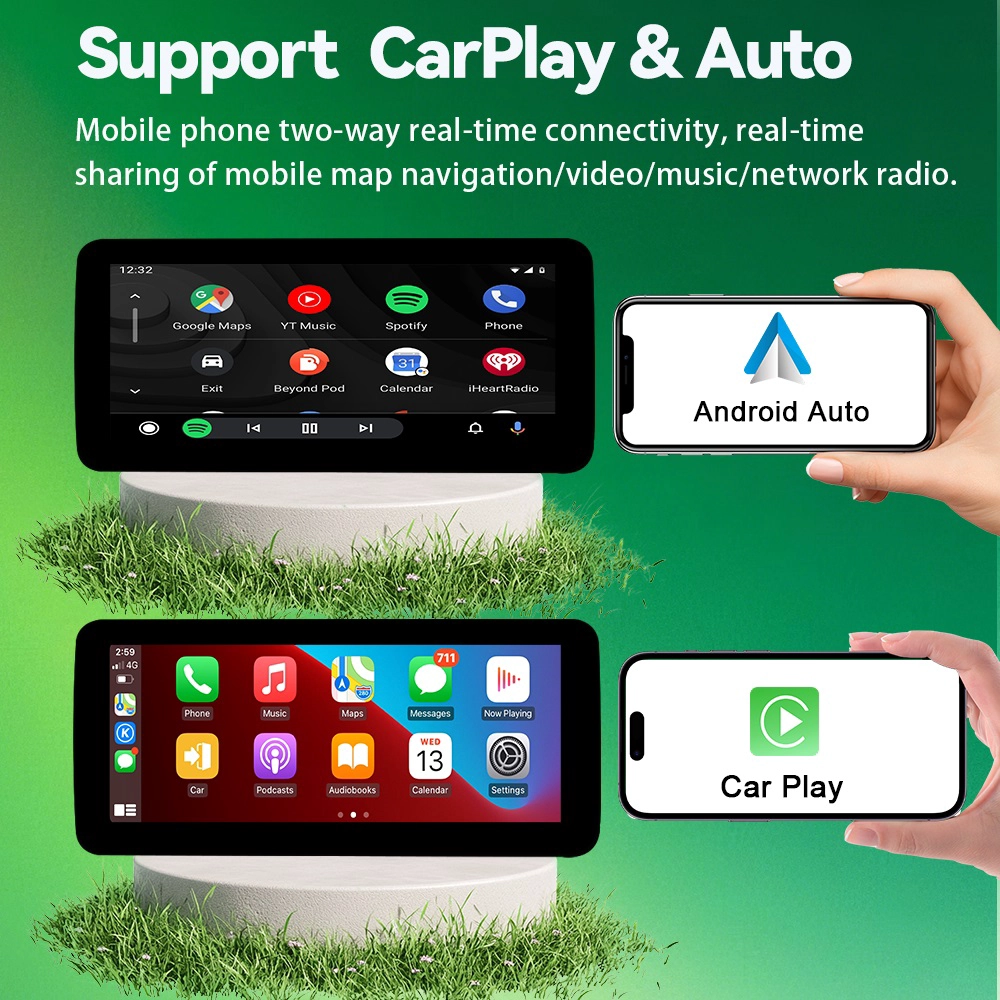 10.25inch Car Dvd for Mercedes Benz C CLASS W204 2007-2014 NTG4.0/4.5 Car Stereo Media Audio Player Carplay Android Auto Screen