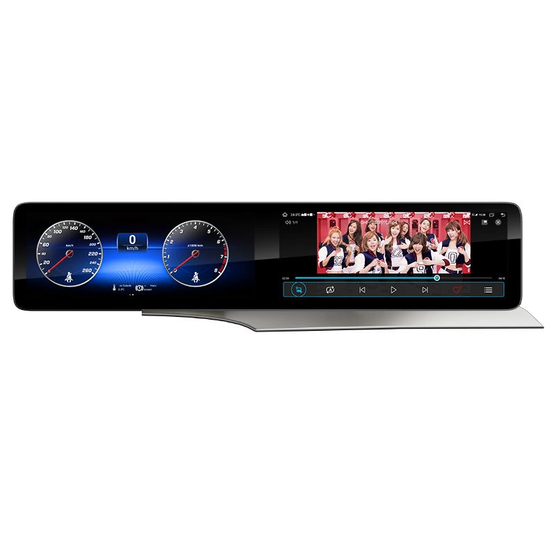 Android13 for Mercedes Benz C/GLC/W205 2015-2021 NTG 5.0 5.5 6.0 Carplay Dual Screen 26inch Car Radio Playback Multimedia