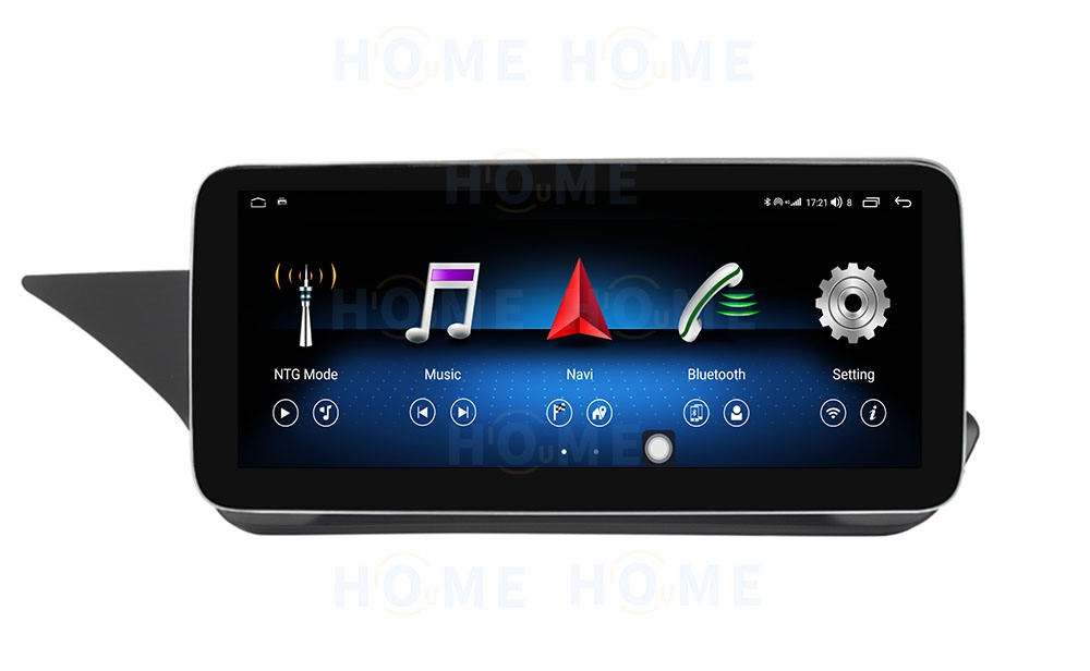 Android 14 GPS Navigation autoradio multimédia lecteur vidéo Carplay Auto pour Mercedes Benz classe E W212 2009-2015