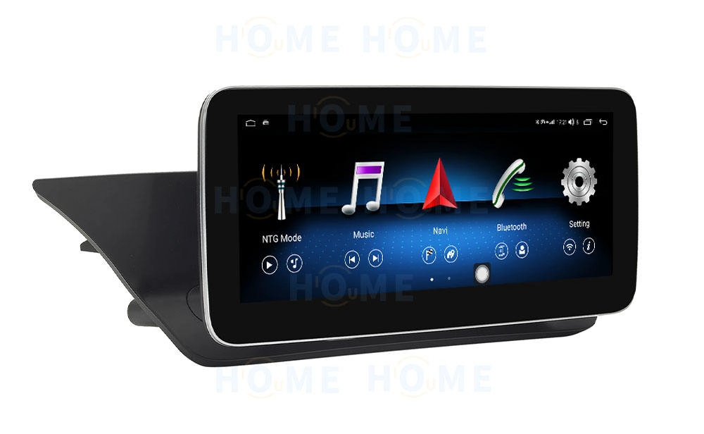 Android 14 GPS Navigation autoradio multimédia lecteur vidéo Carplay Auto pour Mercedes Benz classe E W212 2009-2015