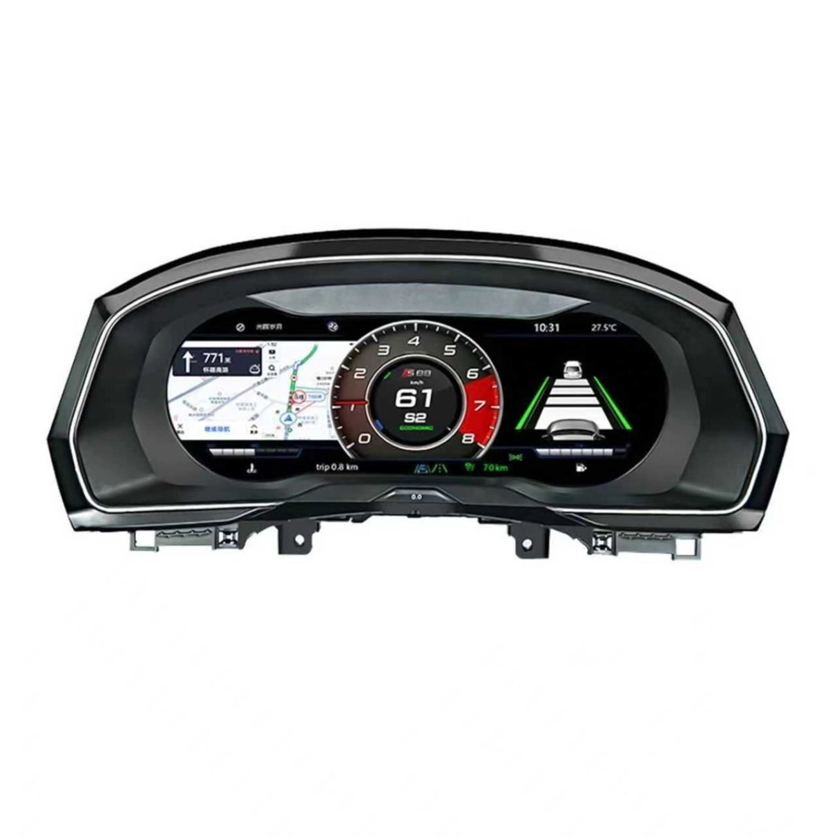 10.25 Inch LCD Dashboard Car for VW Volkswagen Golf 7 2006 Digital Cluster Auto Speedometer Virtual Cockpit Monitor New Upgrade